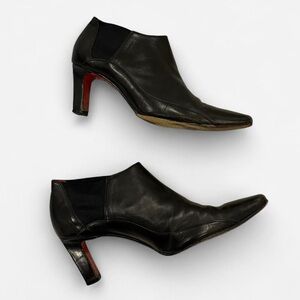 Christian Louboutin Black Heeled Boots